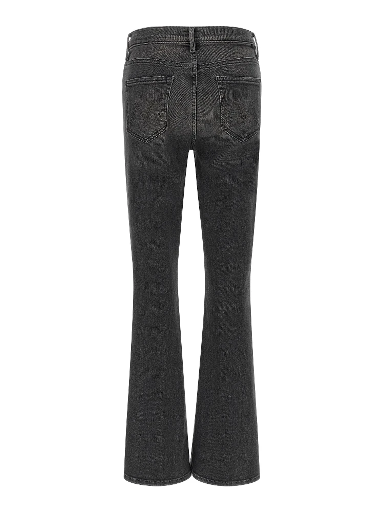 Gray Cotton Flared Jeans alternative