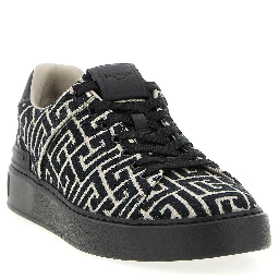 Black Cotton Sneakers