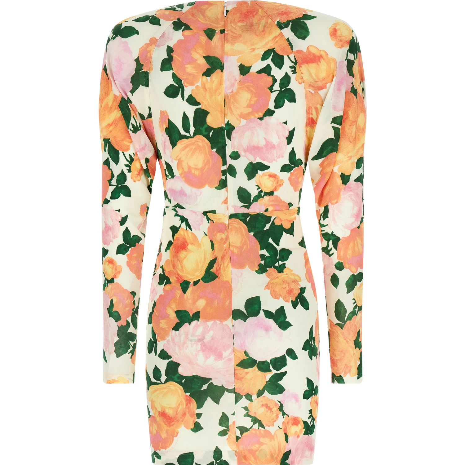 Multicolor Viscose Short Dress