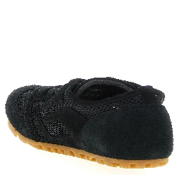 Black Calfskin Athletic Sneakers