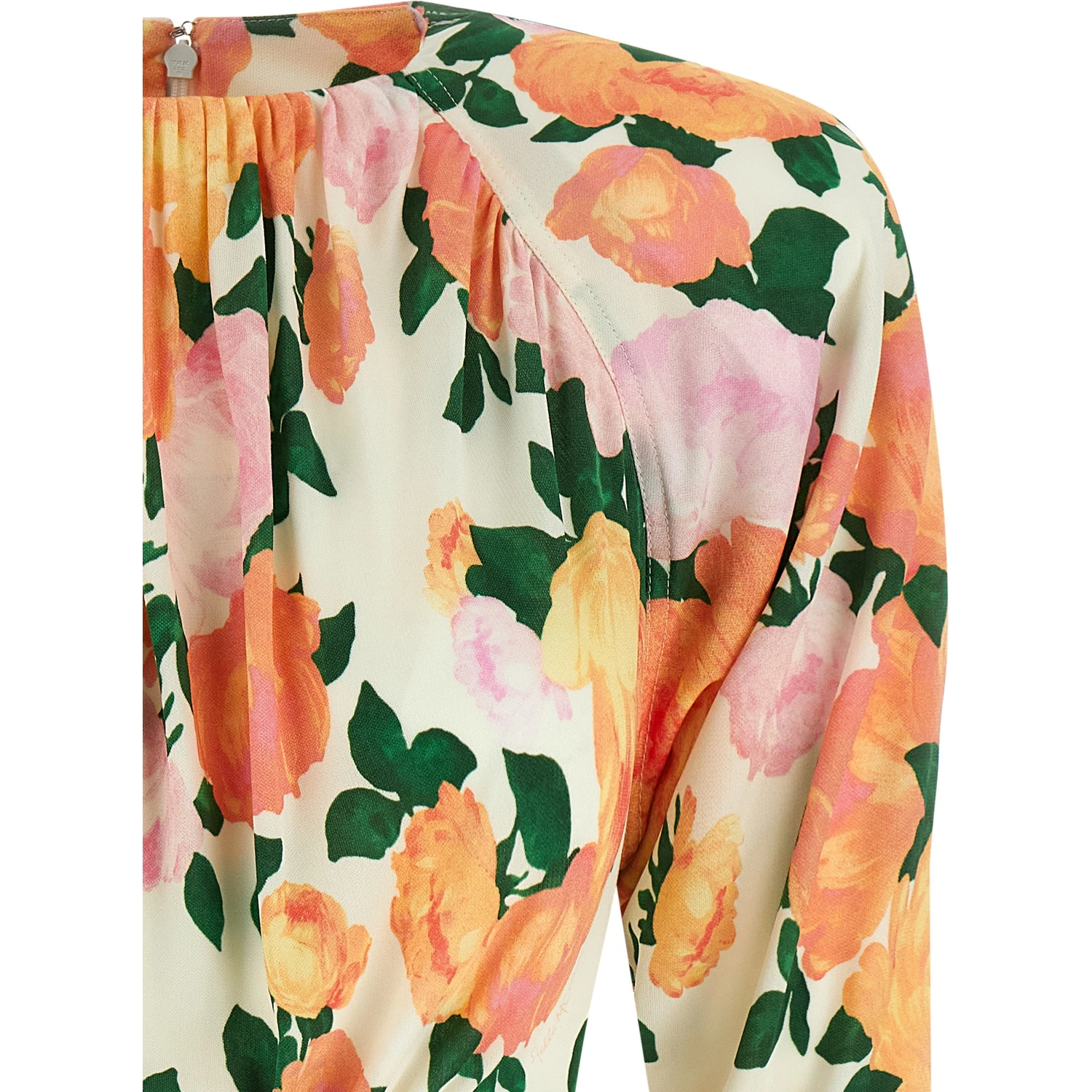 Multicolor Viscose Short Dress