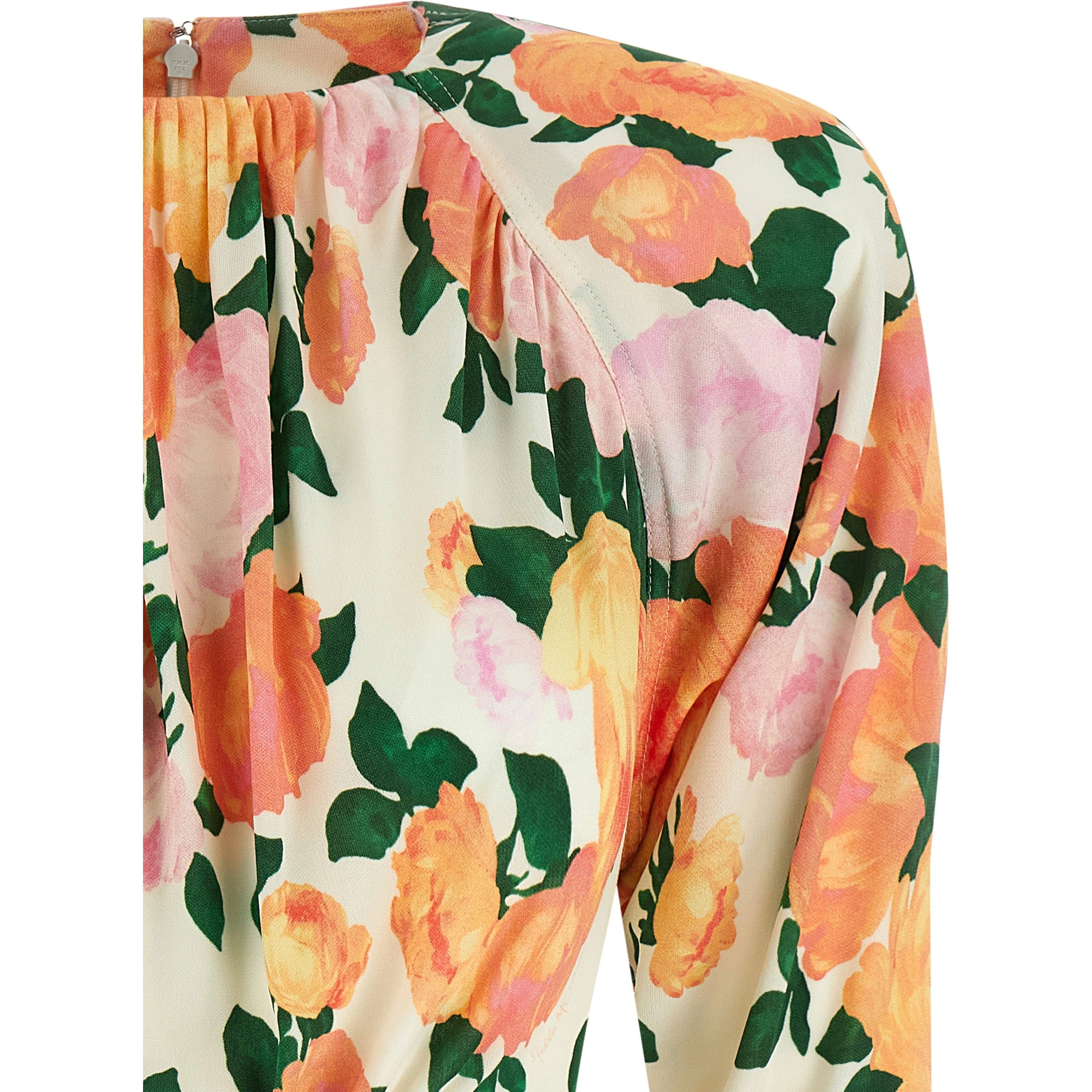 Multicolor Viscose Short Dress