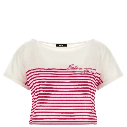 Fuchsia Cotton T-Shirt