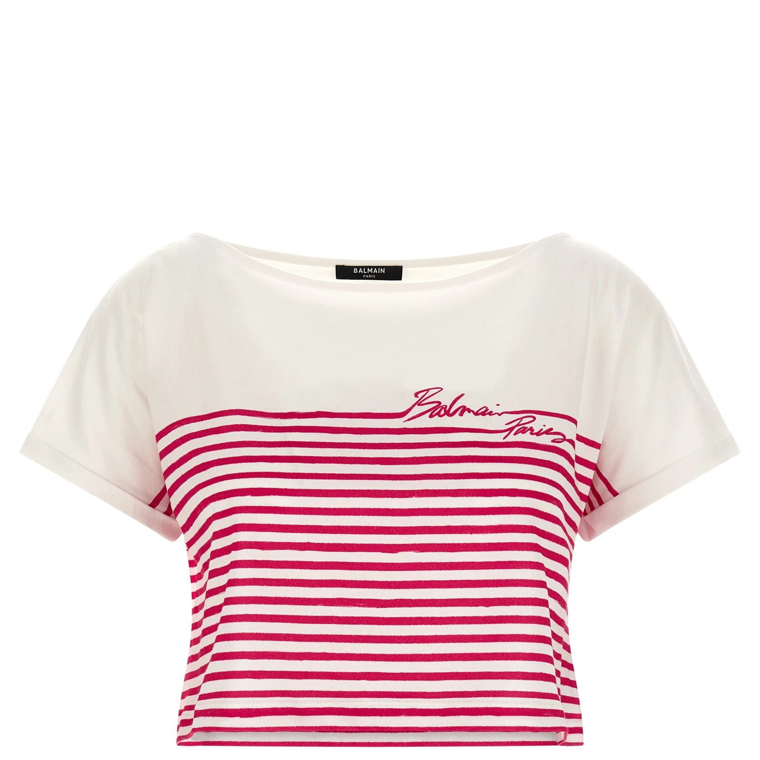 Fuchsia Cotton T-Shirt