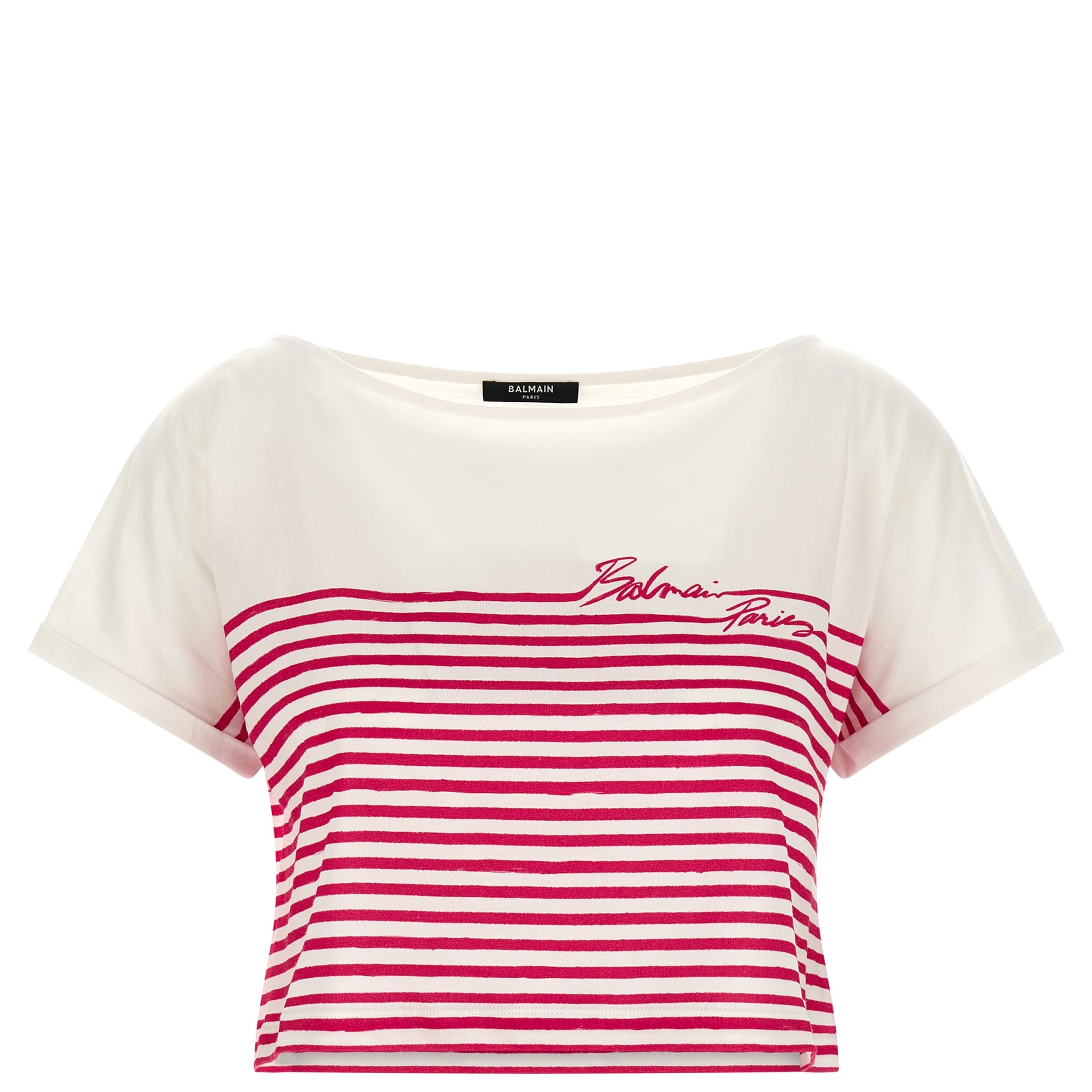 Fuchsia Cotton T-Shirt