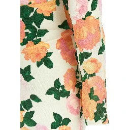 Multicolor Viscose Short Dress