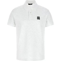 Bicolor Cotton Polo Shirt