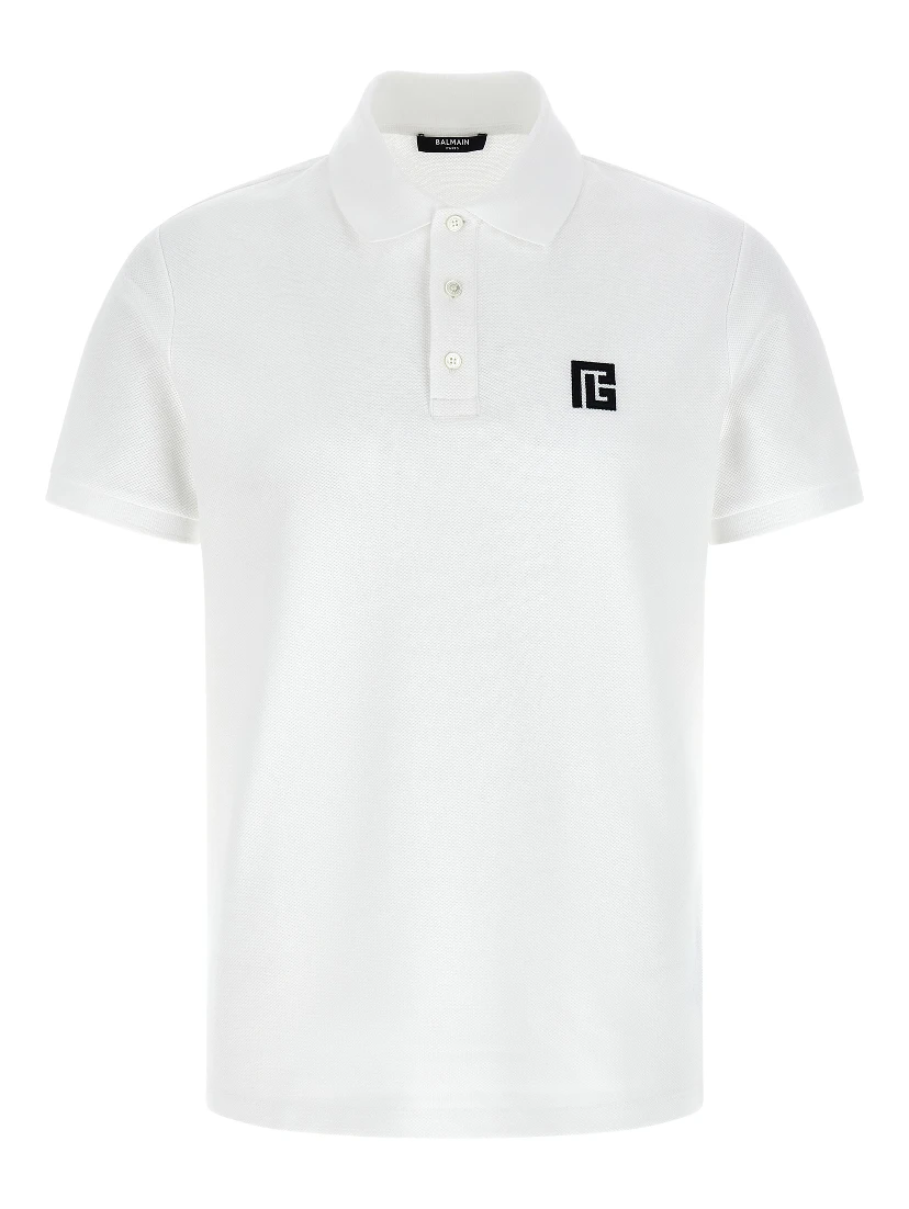 Bicolor Cotton Polo Shirt