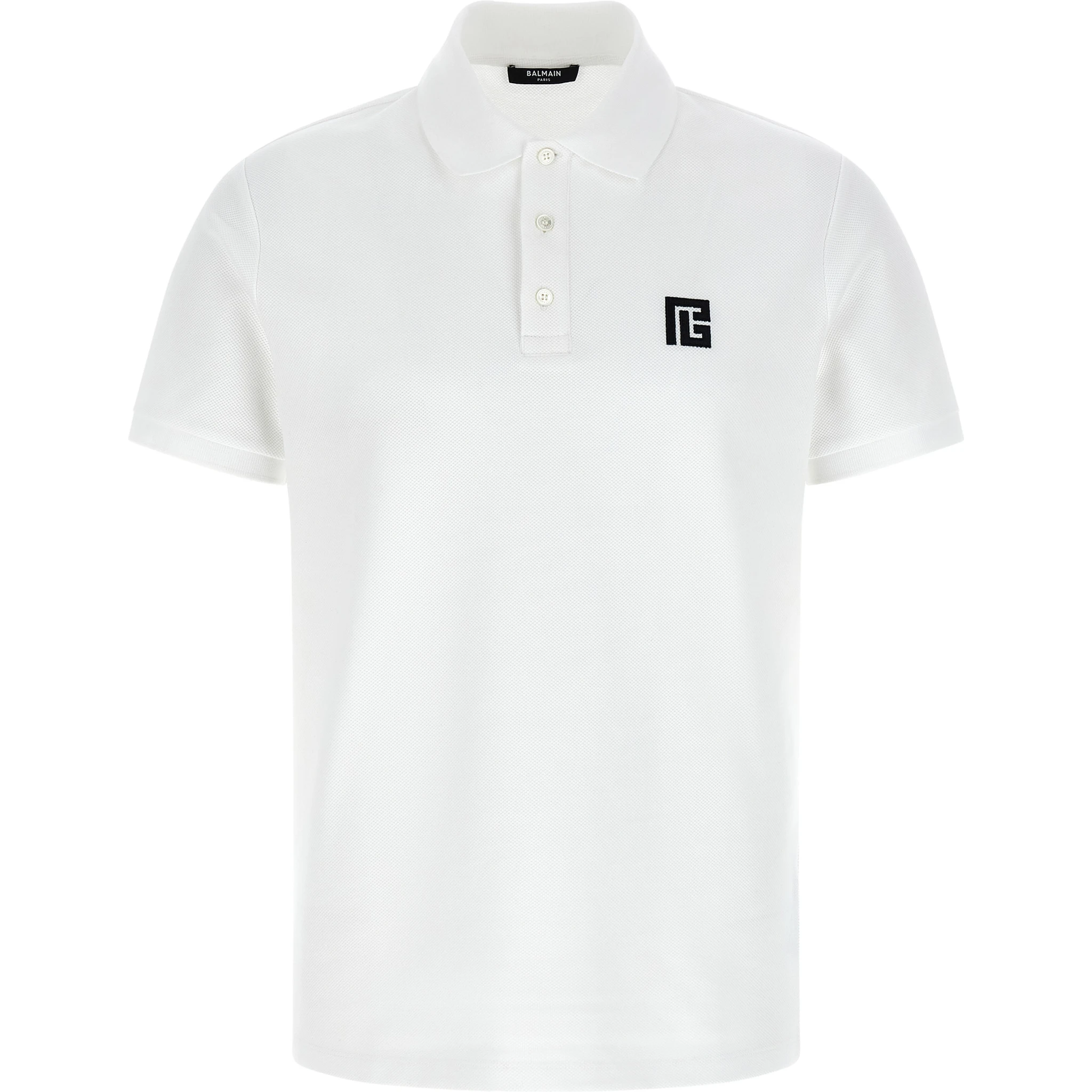 Bicolor Cotton Polo Shirt