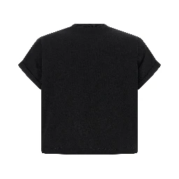 Black Cotton T-Shirt