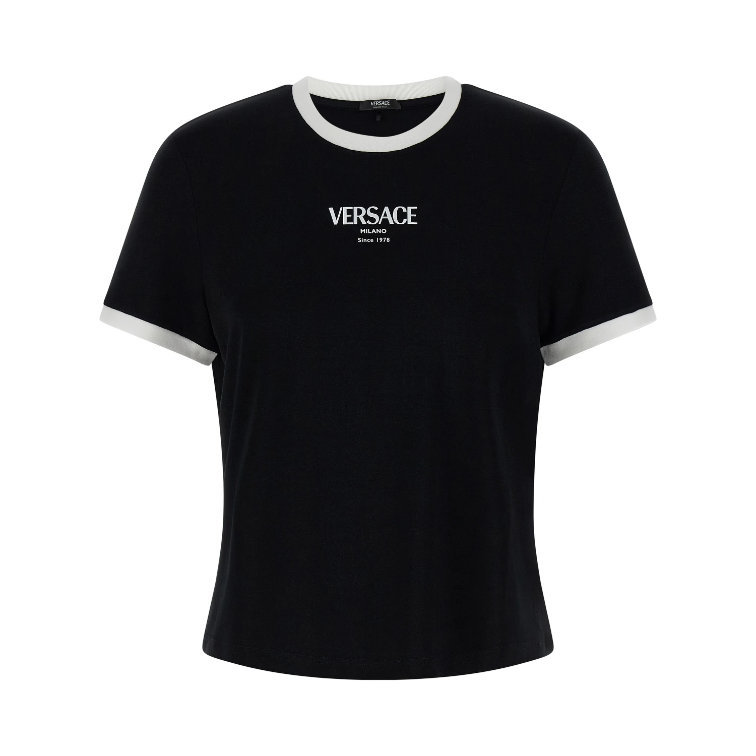 Bicolor Viscose T-Shirt