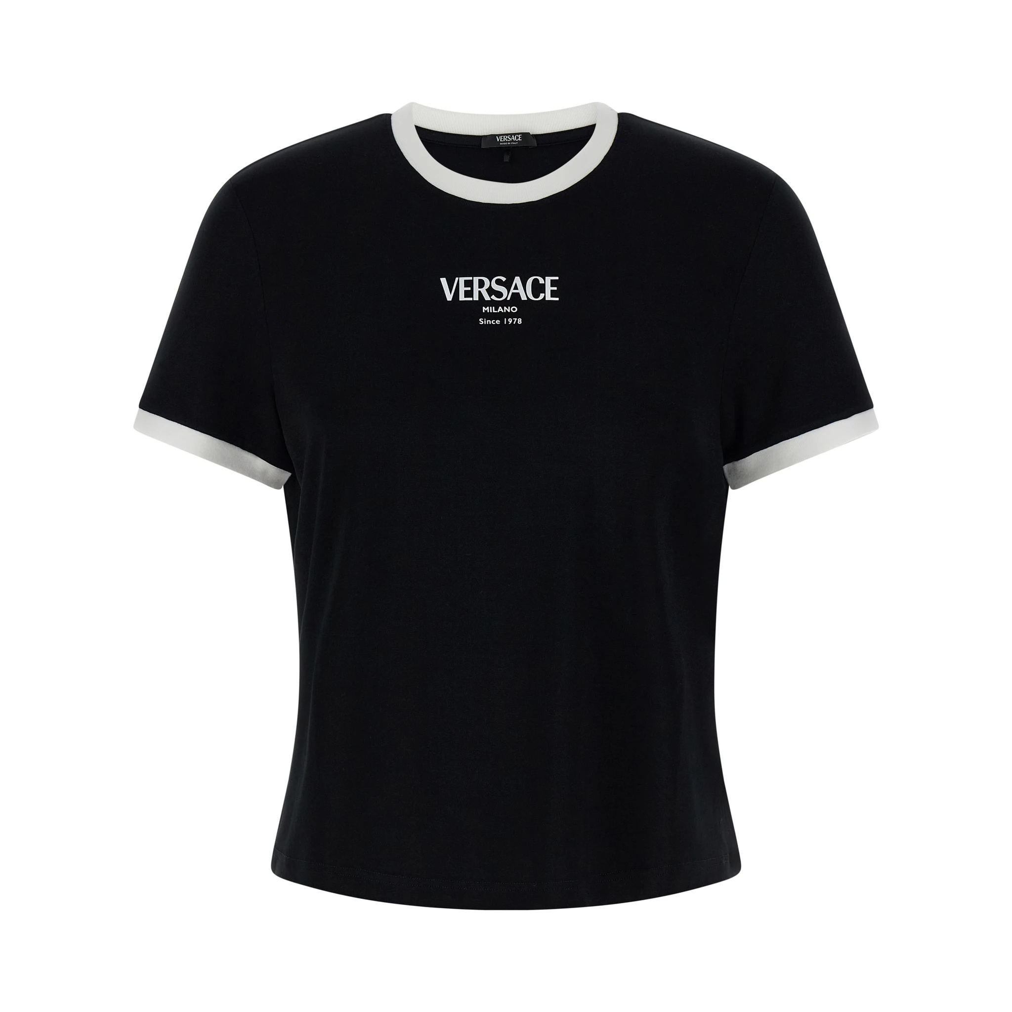 Bicolor Viscose T-Shirt
