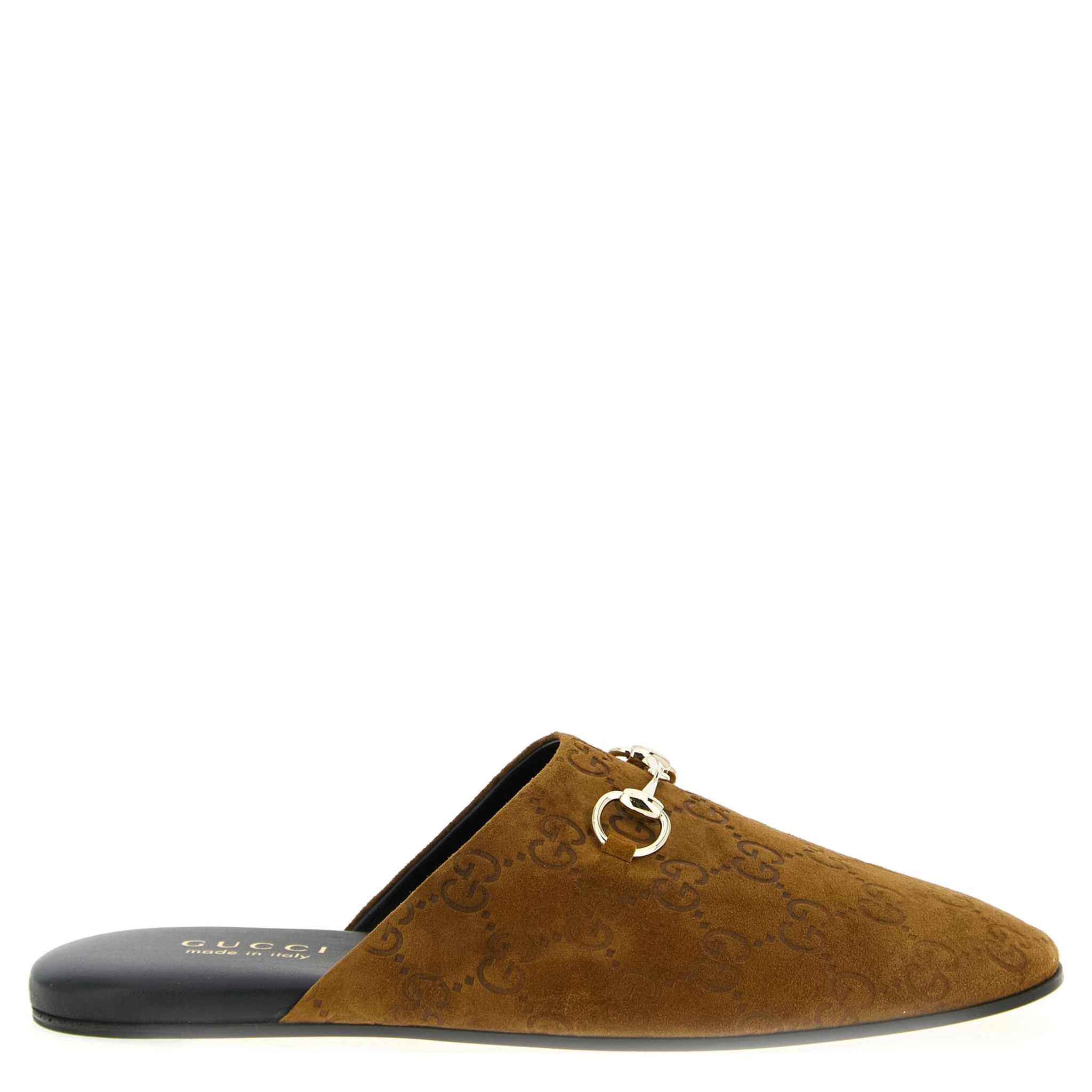 Brown Calfskin Mules