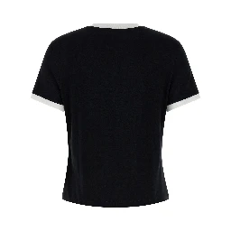 Bicolor Viscose T-Shirt