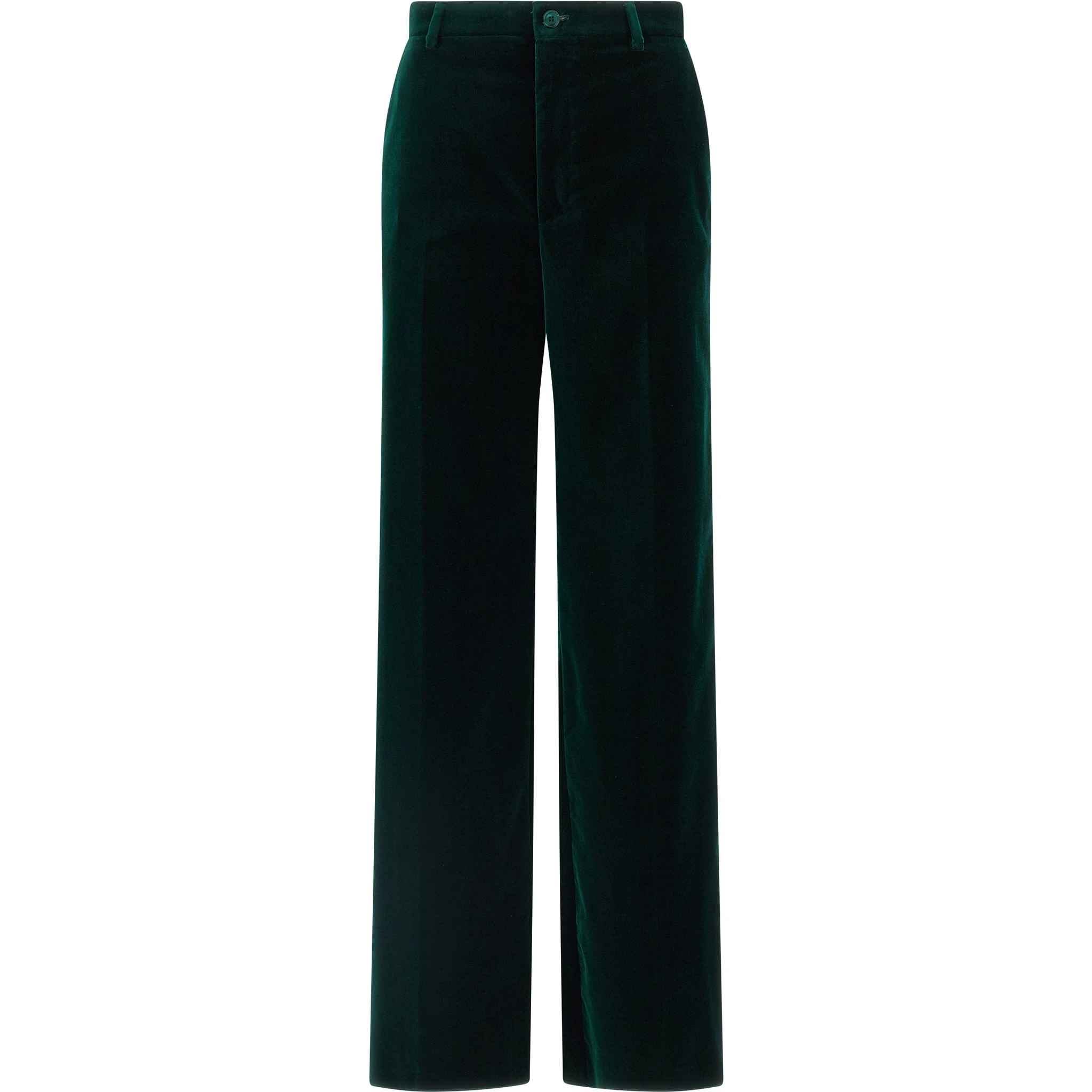Bicolor Cotton Casual Pants