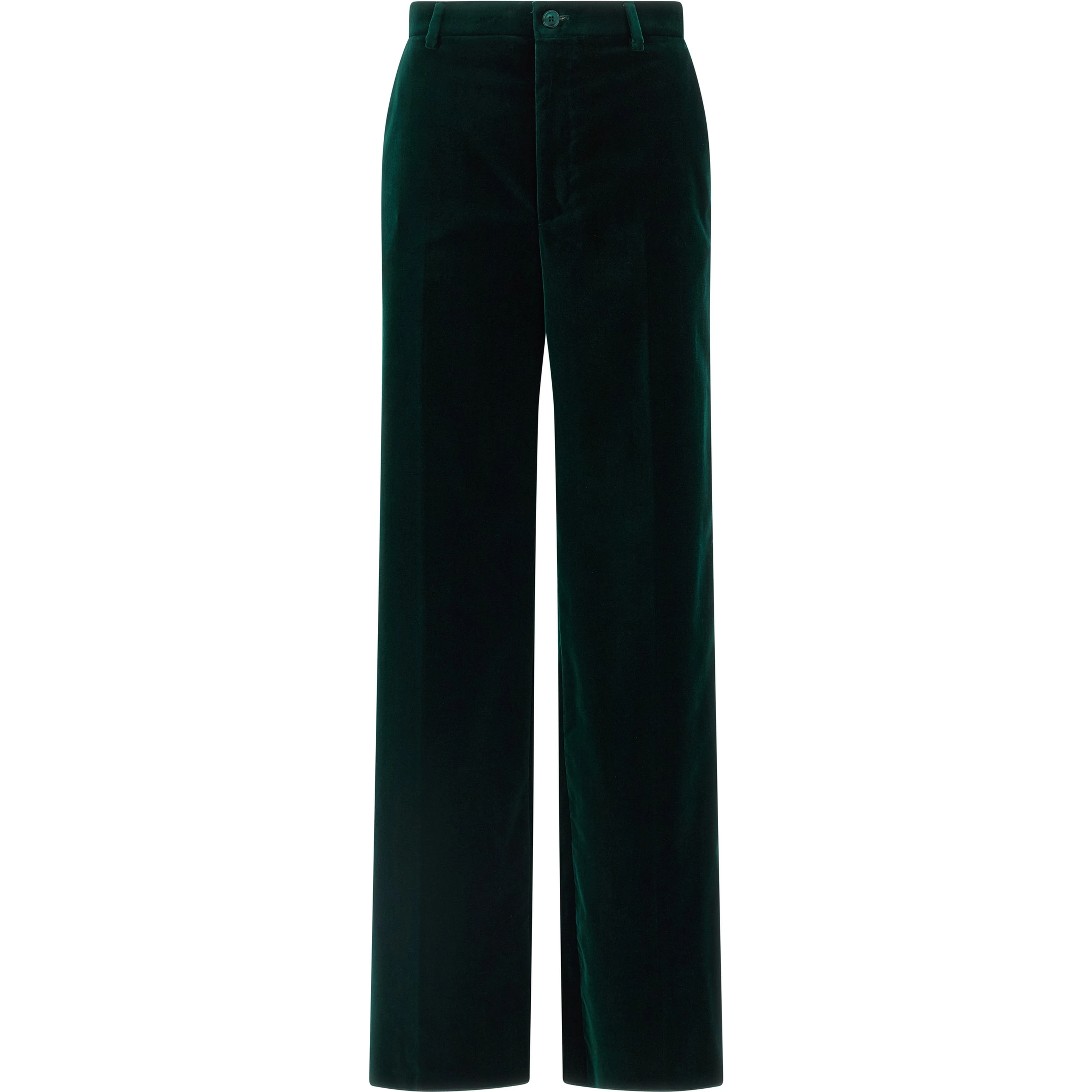 Bicolor Cotton Casual Pants