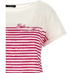 Fuchsia Cotton T-Shirt