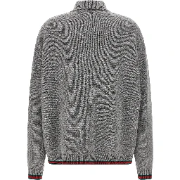 Gray Wool Cardigan