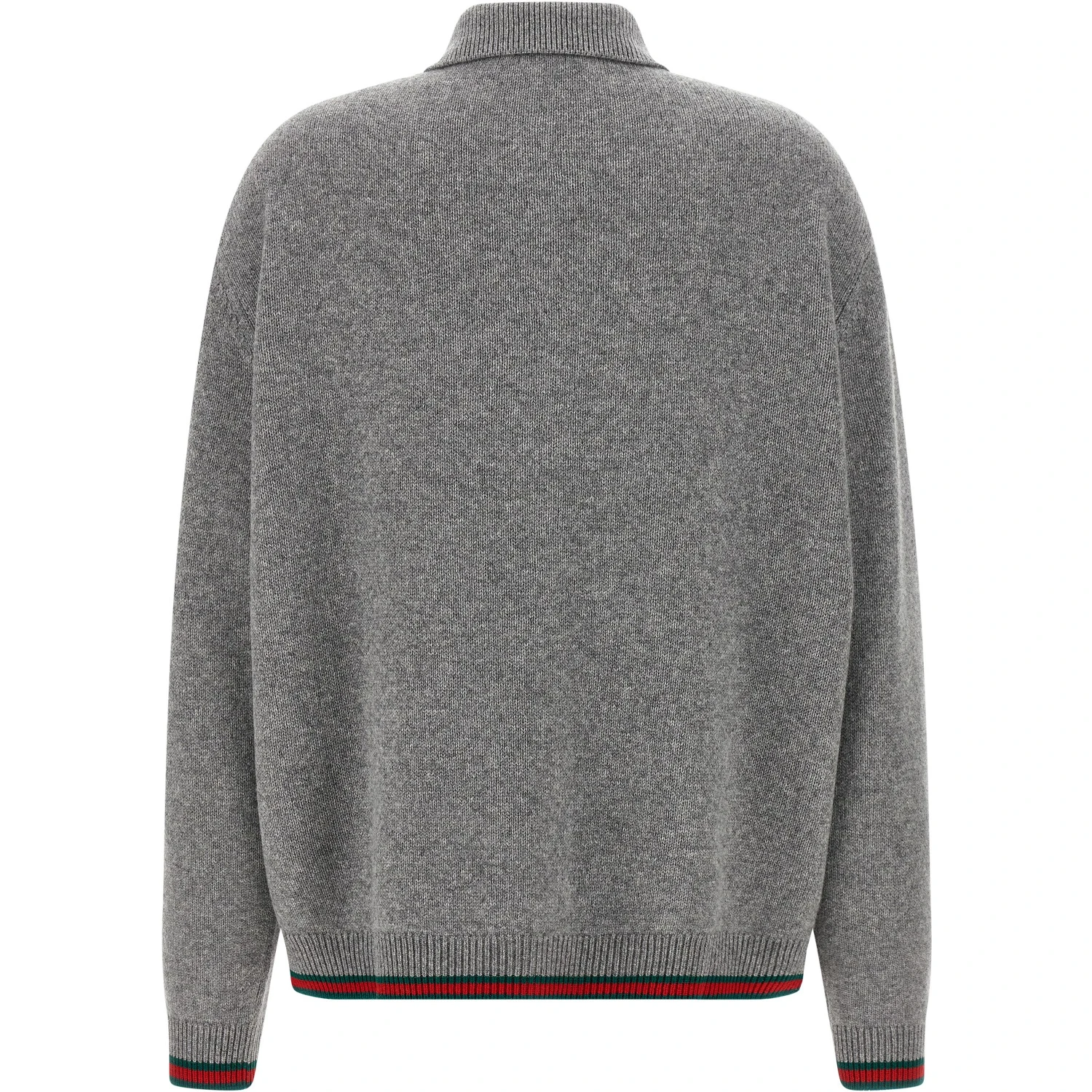 Gray Wool Cardigan