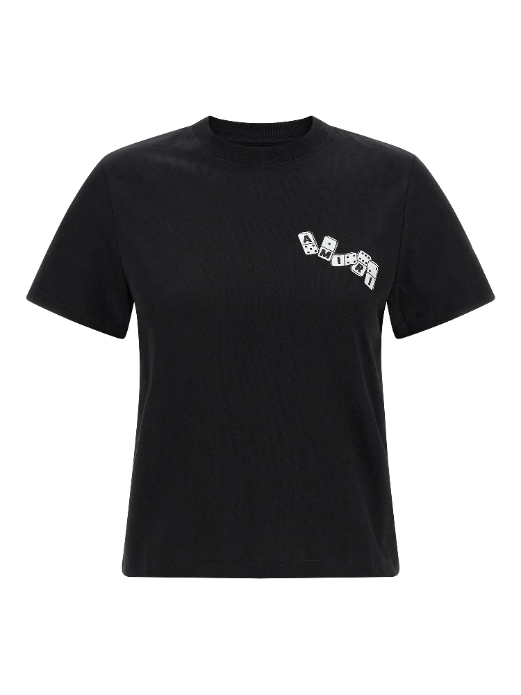 Black Cotton T-Shirt