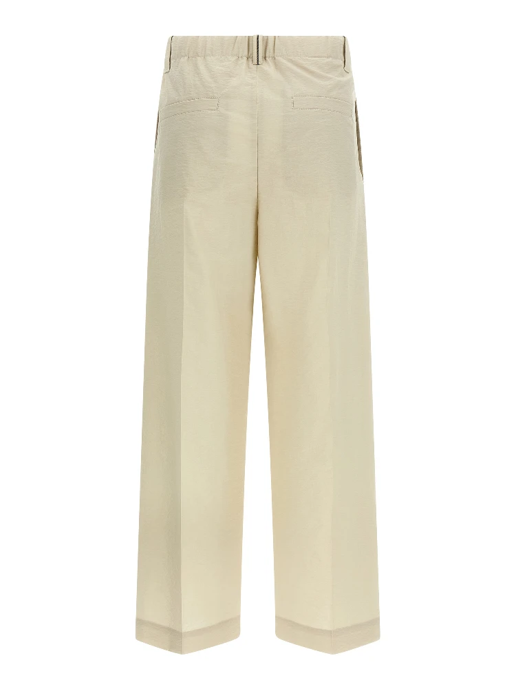 White Cotton Dress Pants alternative