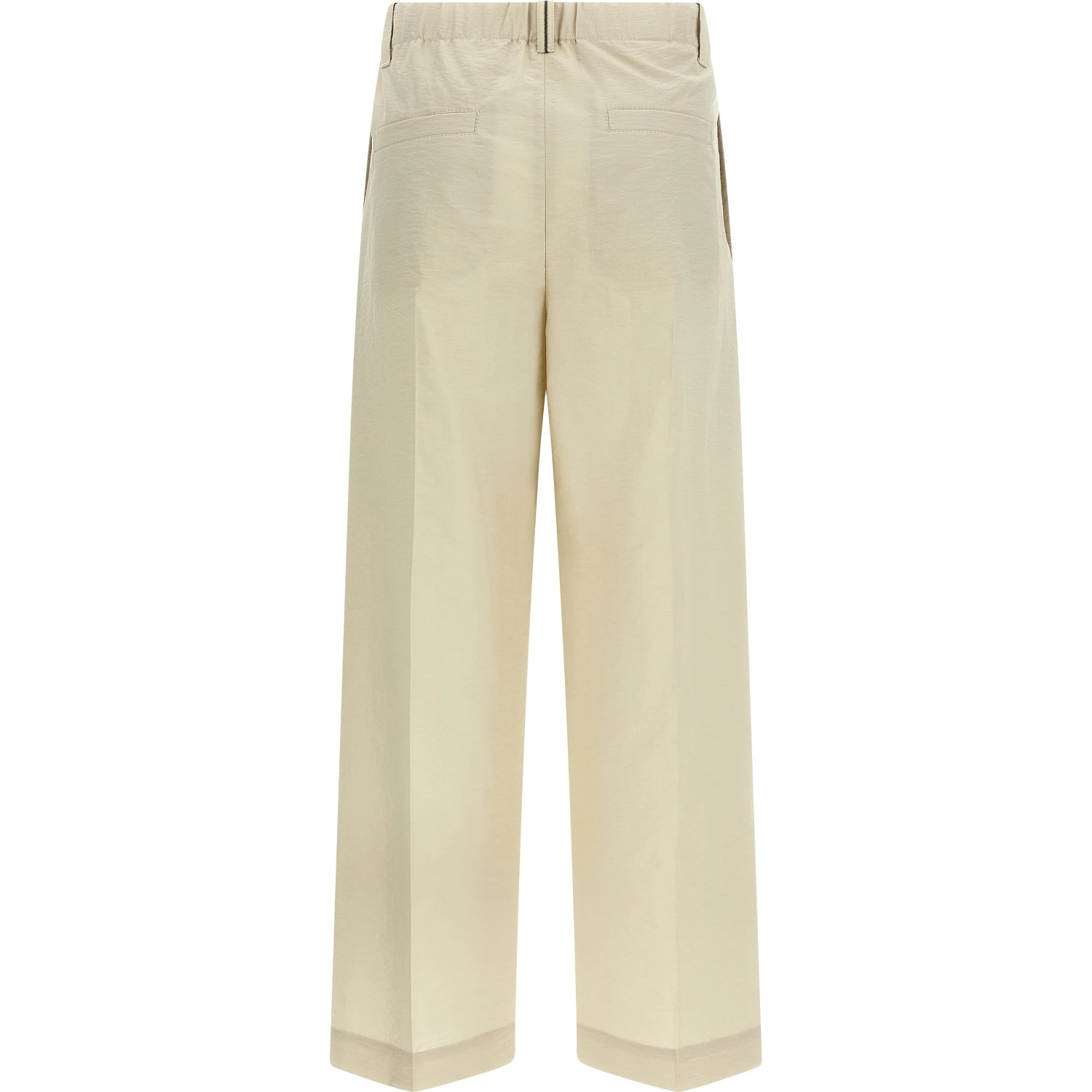 White Cotton Dress Pants
