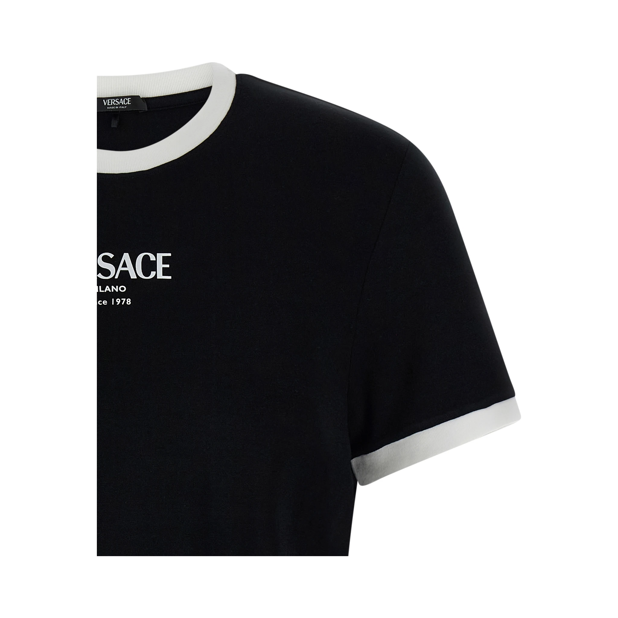 Bicolor Viscose T-Shirt