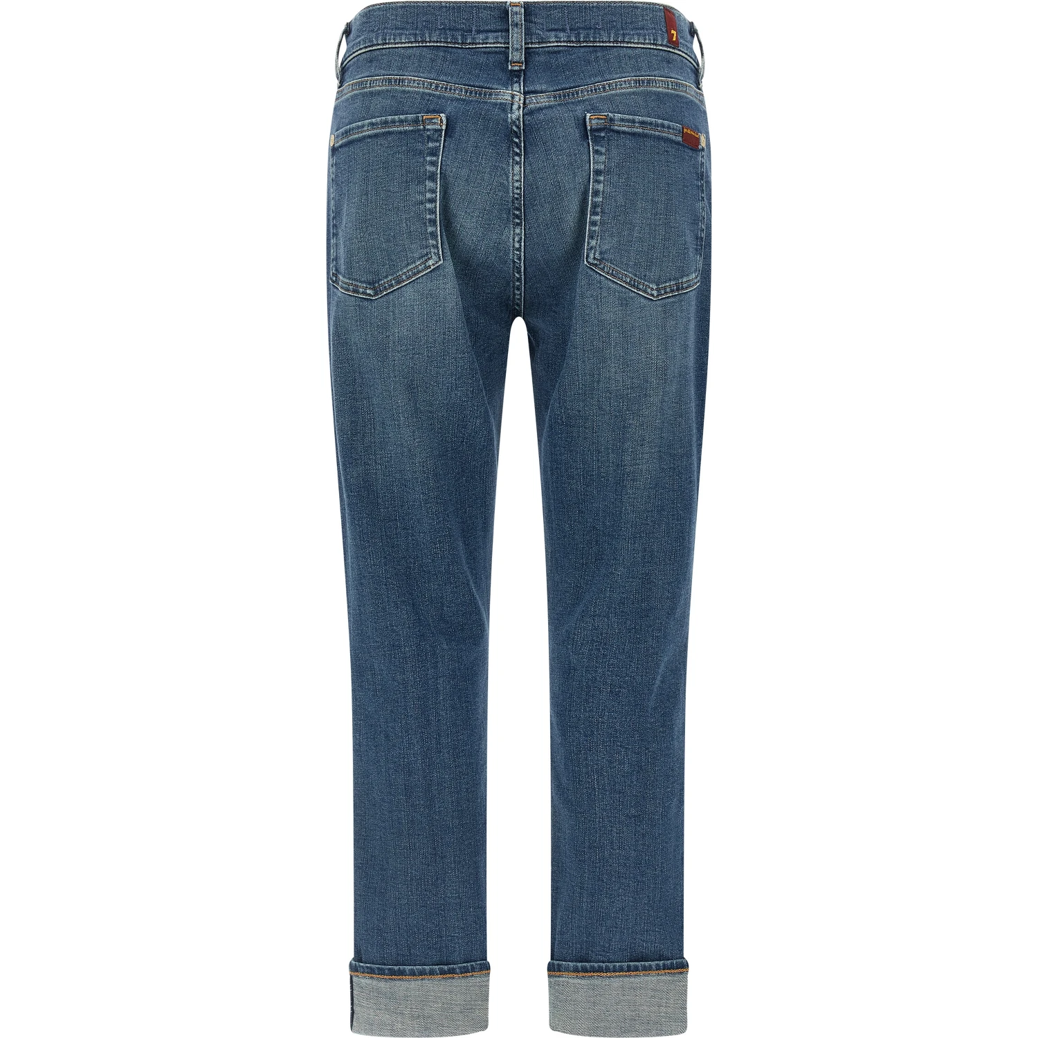 Blue Cotton Relaxed Fit Jeans