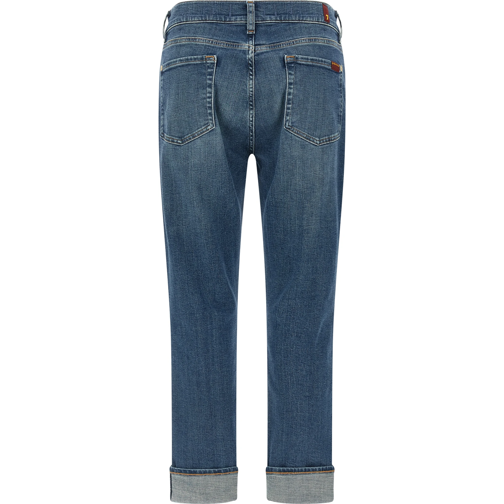 Blue Cotton Relaxed Fit Jeans