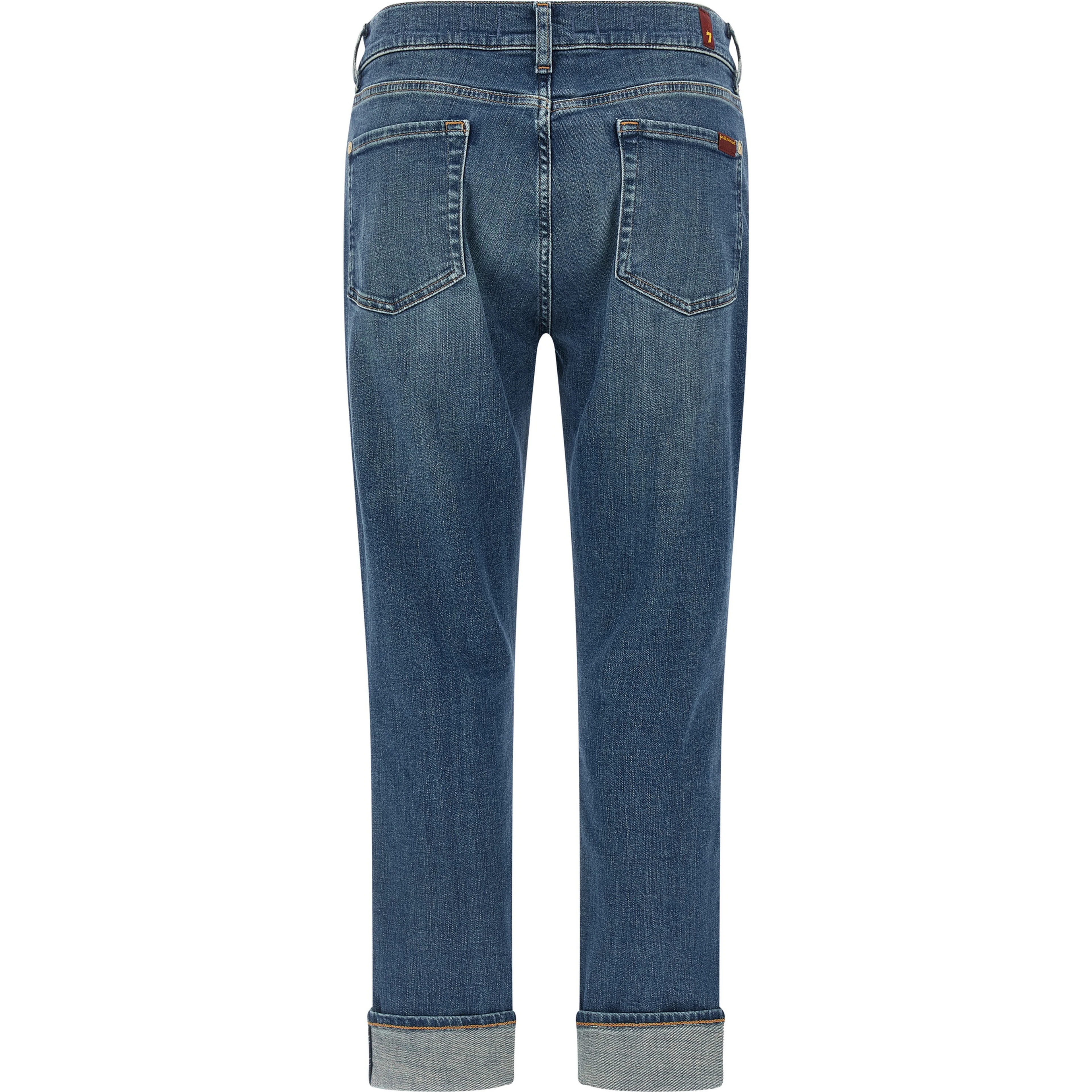 Blue Cotton Relaxed Fit Jeans