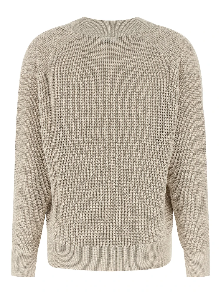 Beige Cotton Cardigan alternative