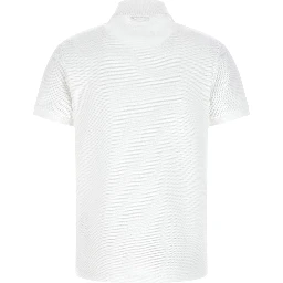 Bicolor Cotton Polo Shirt