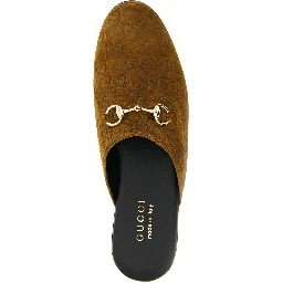 Brown Calfskin Mules