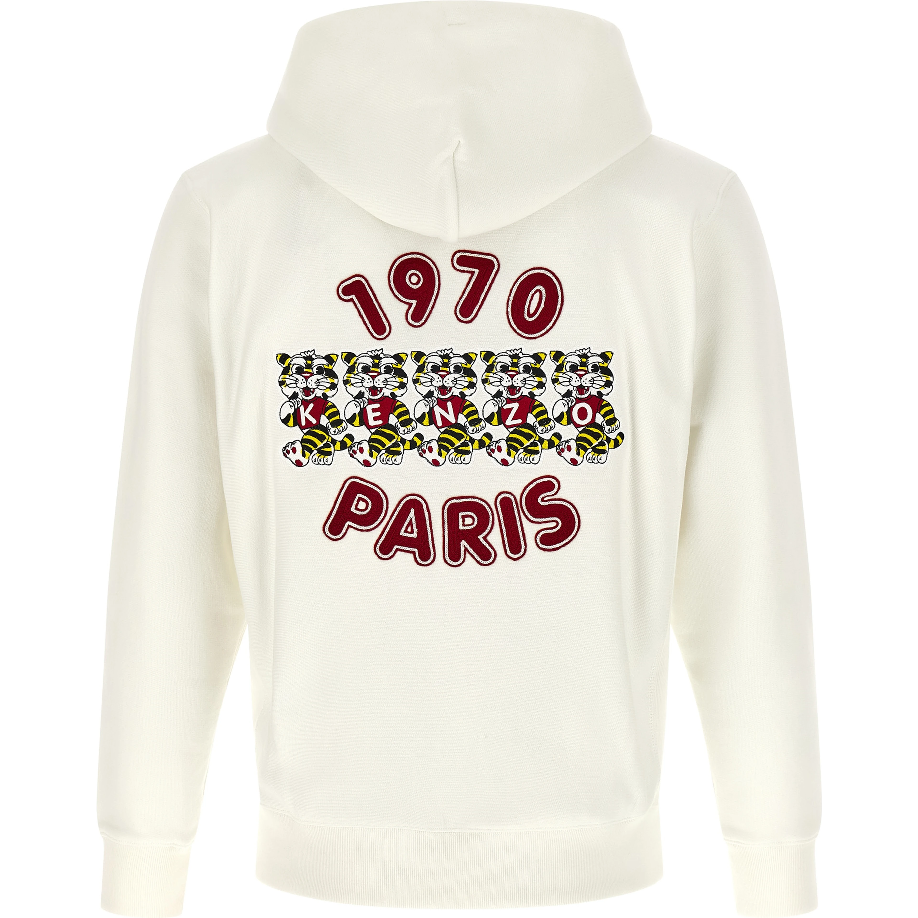 White Cotton Sweatshirt