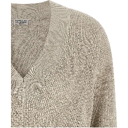 Beige Cotton Cardigan