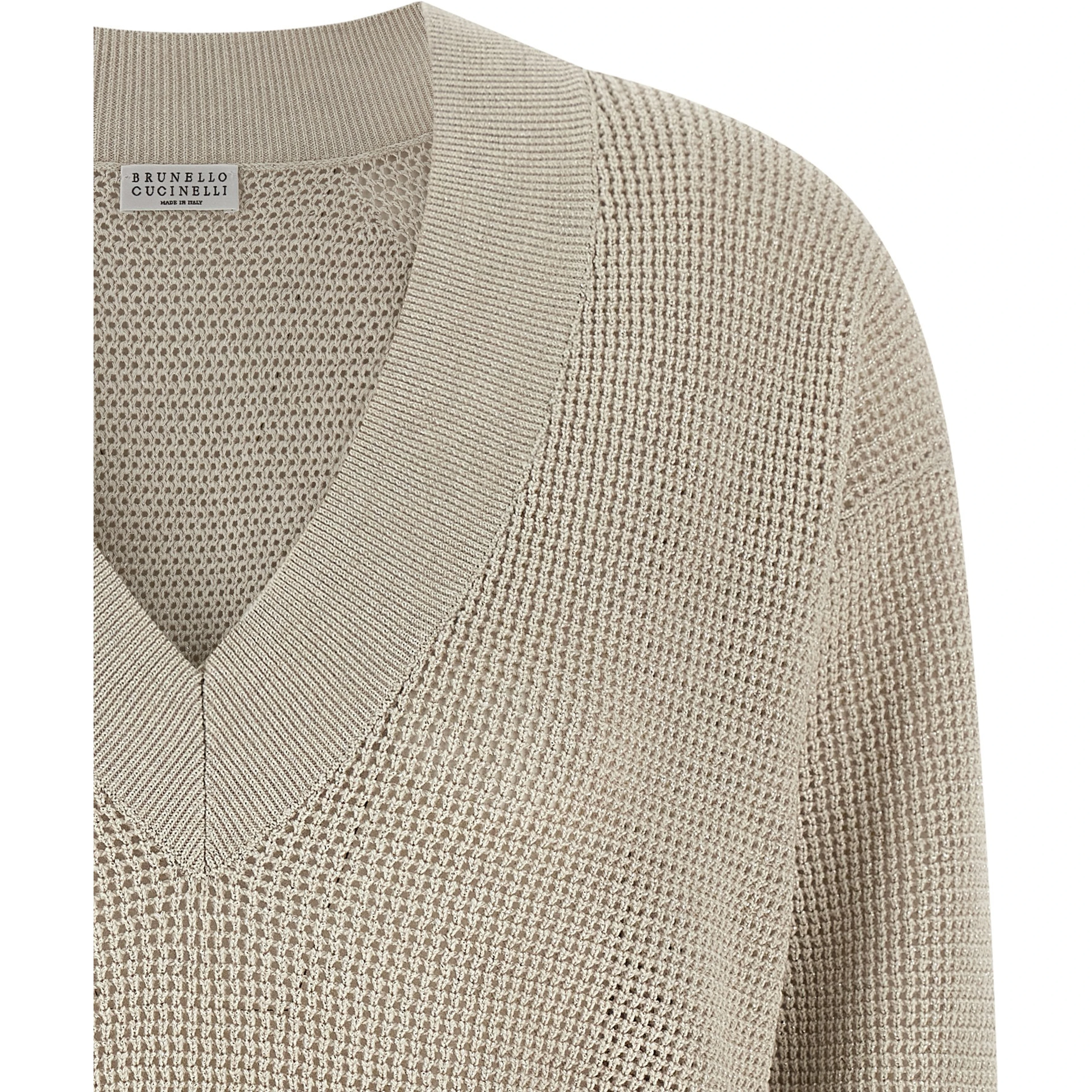 Beige Cotton Cardigan