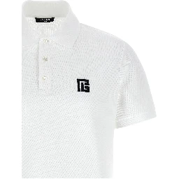Bicolor Cotton Polo Shirt