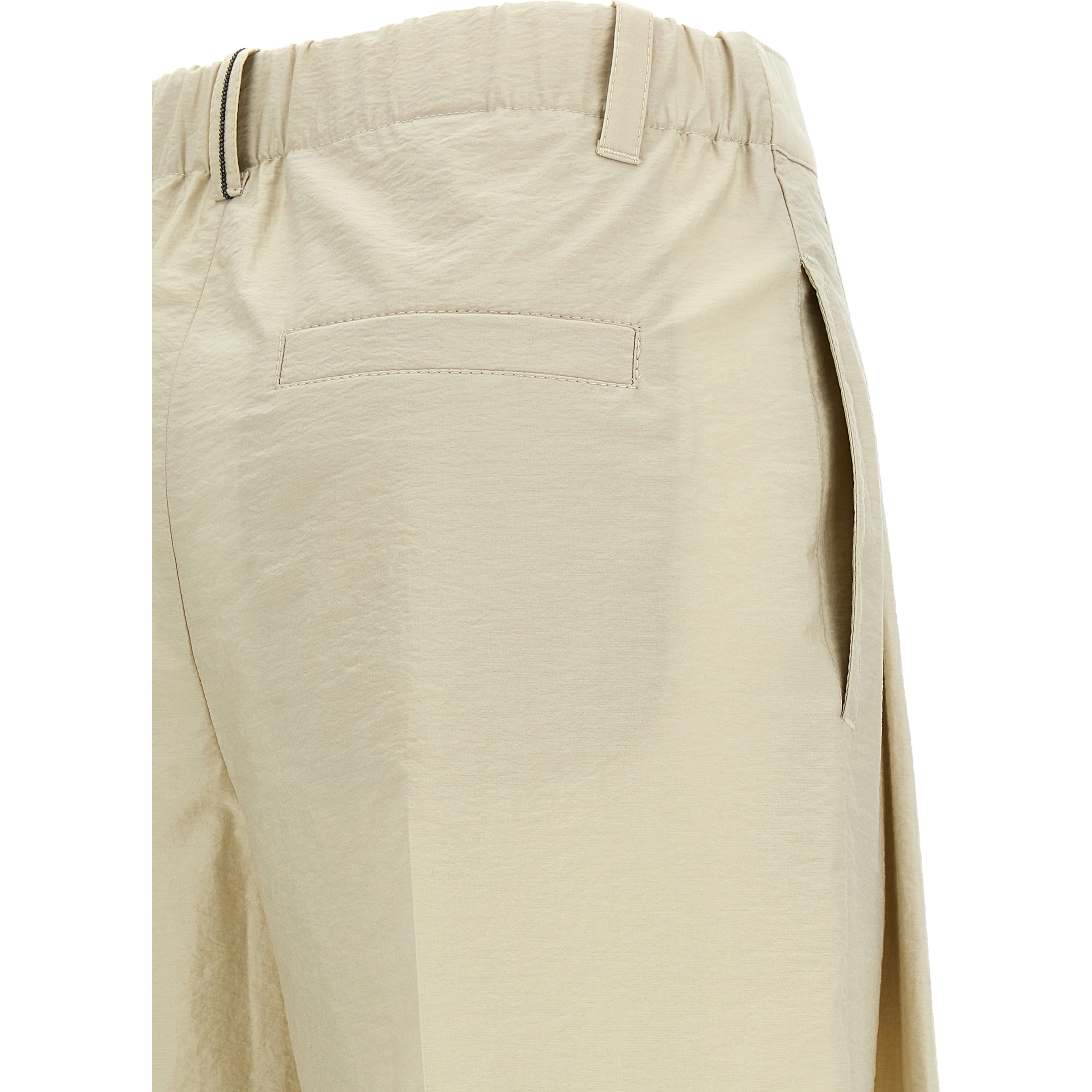 White Cotton Dress Pants