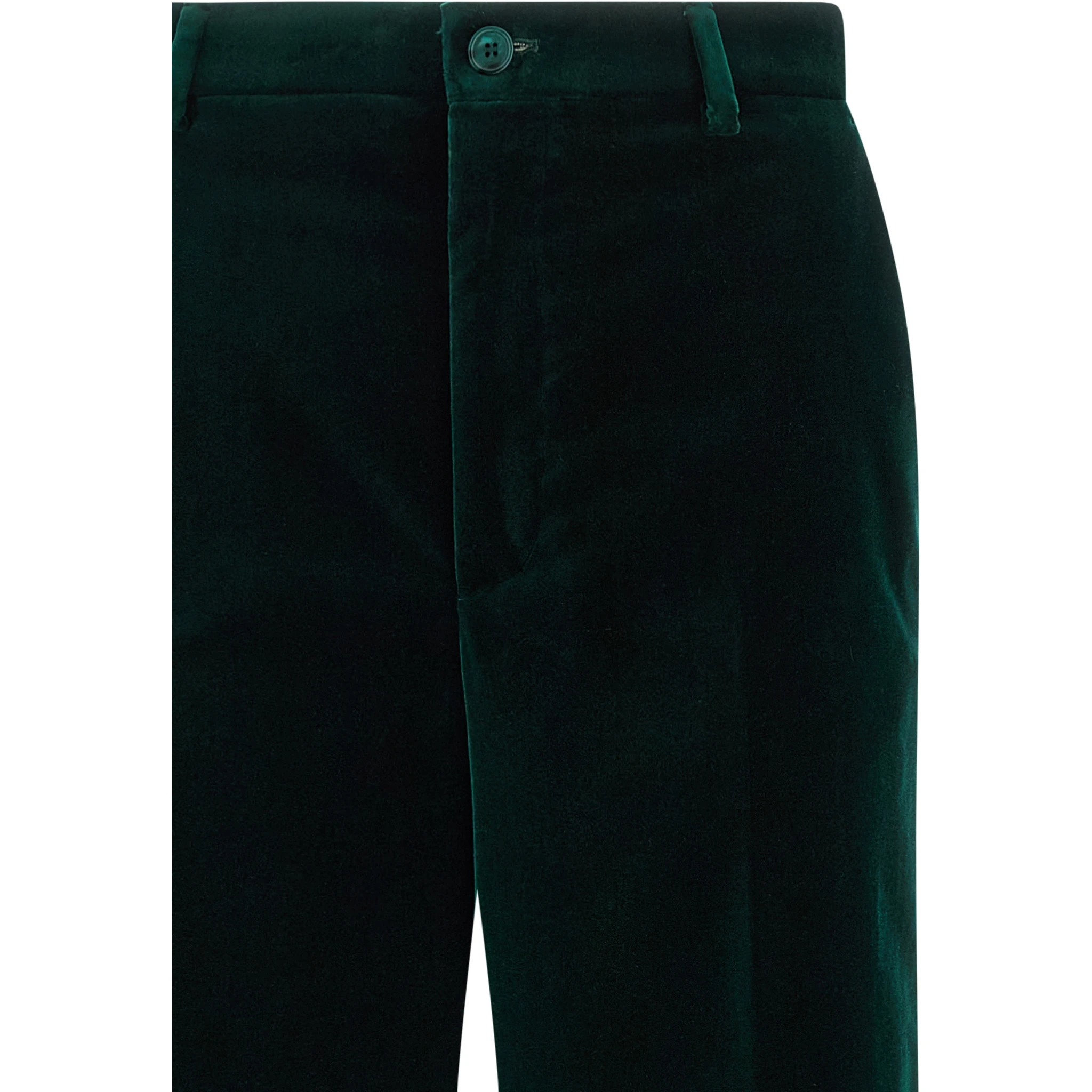 Bicolor Cotton Casual Pants