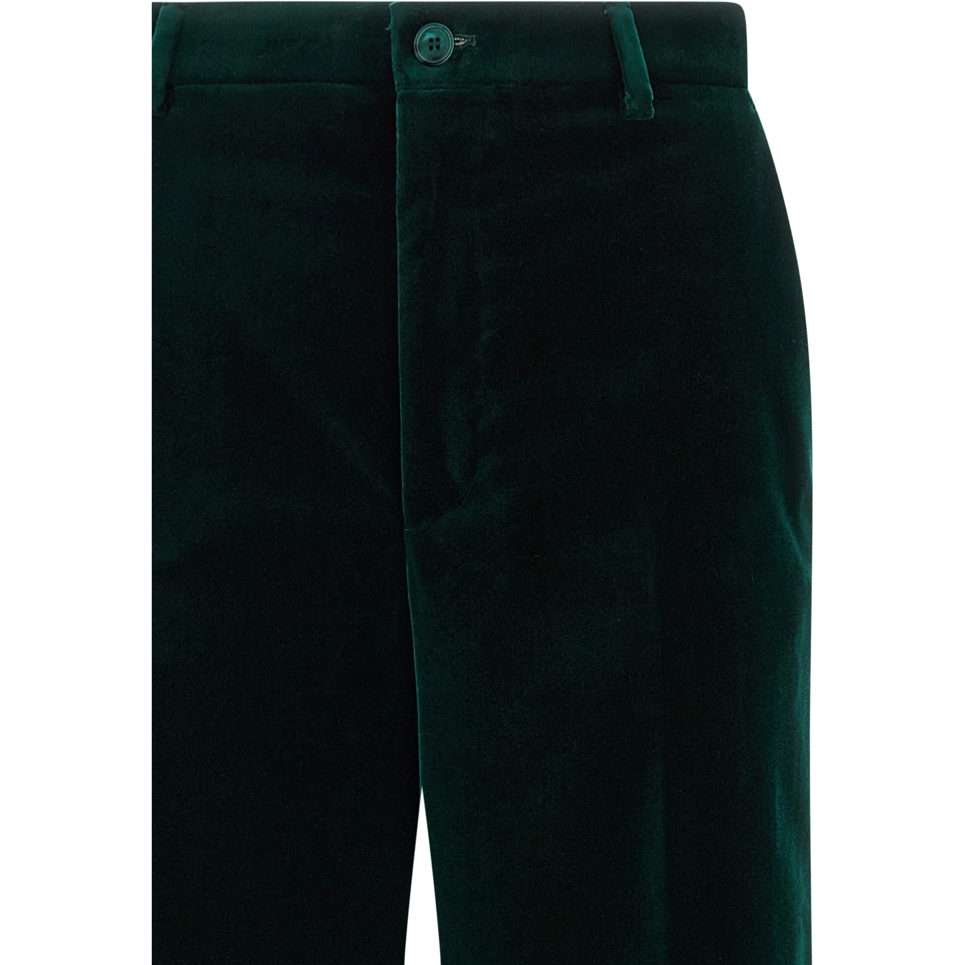 Bicolor Cotton Casual Pants