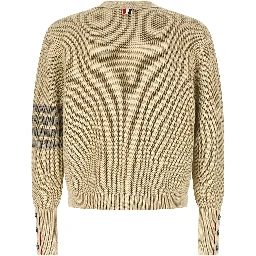 Beige Cotton Cardigan