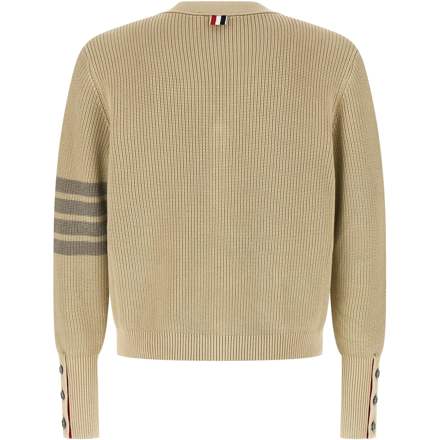 Beige Cotton Cardigan