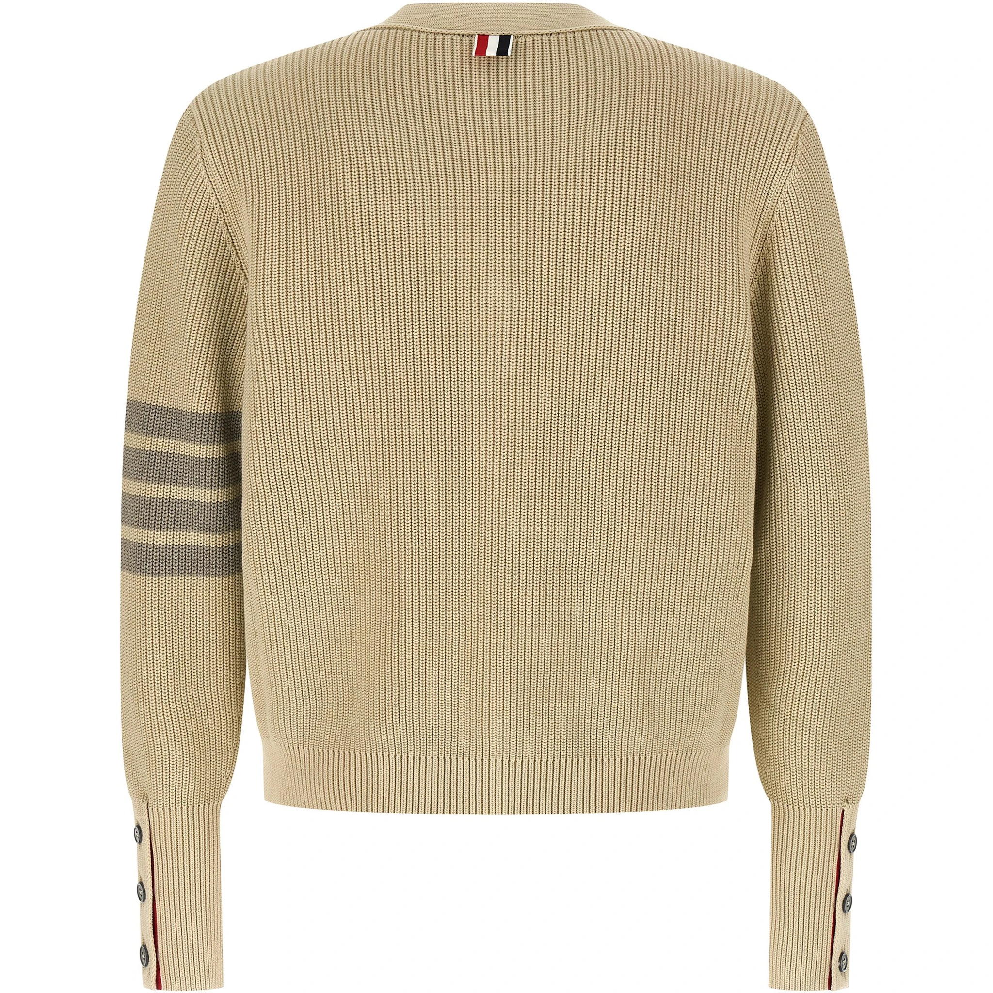 Beige Cotton Cardigan