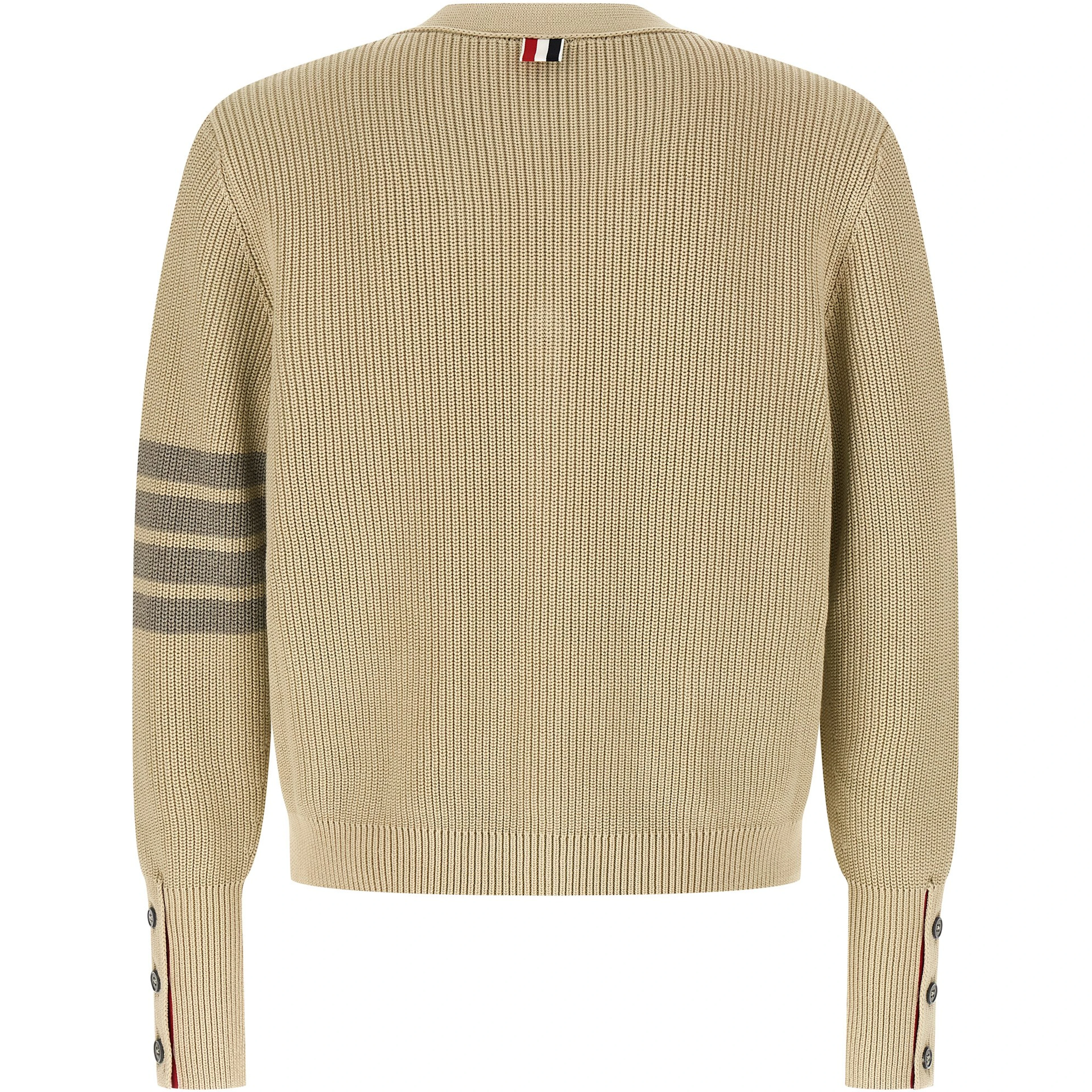 Beige Cotton Cardigan