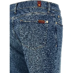 Blue Cotton Relaxed Fit Jeans