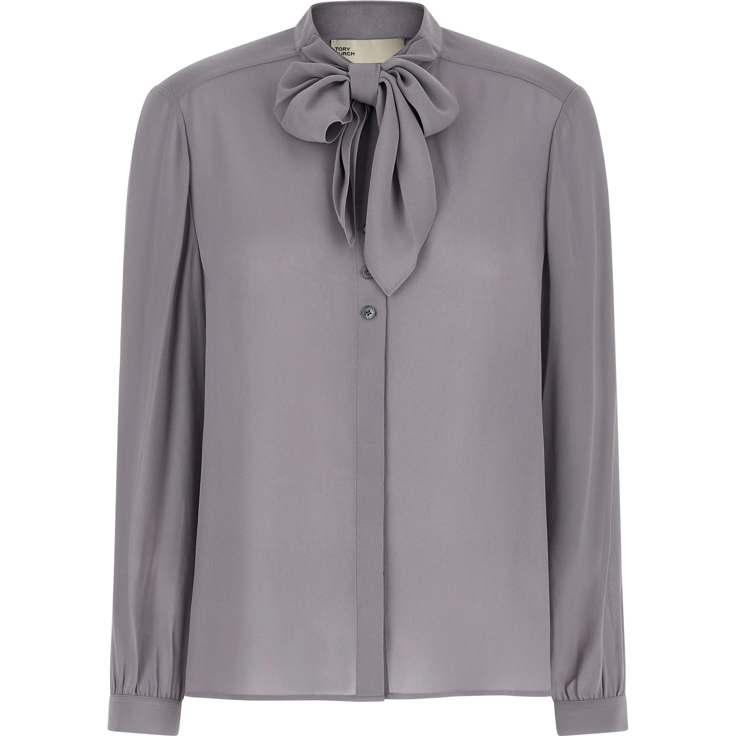 Gray Viscose Blouse
