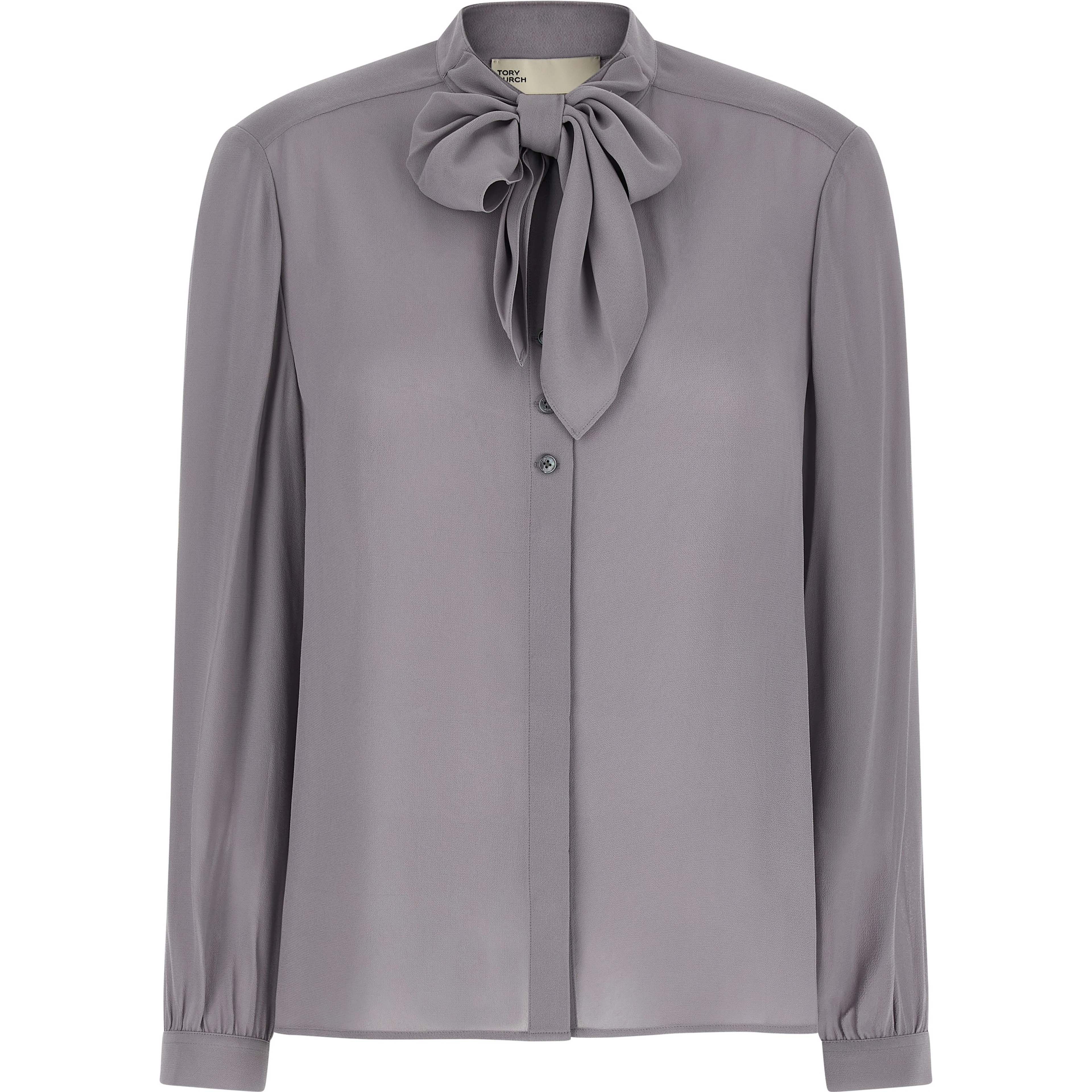 Gray Viscose Blouse