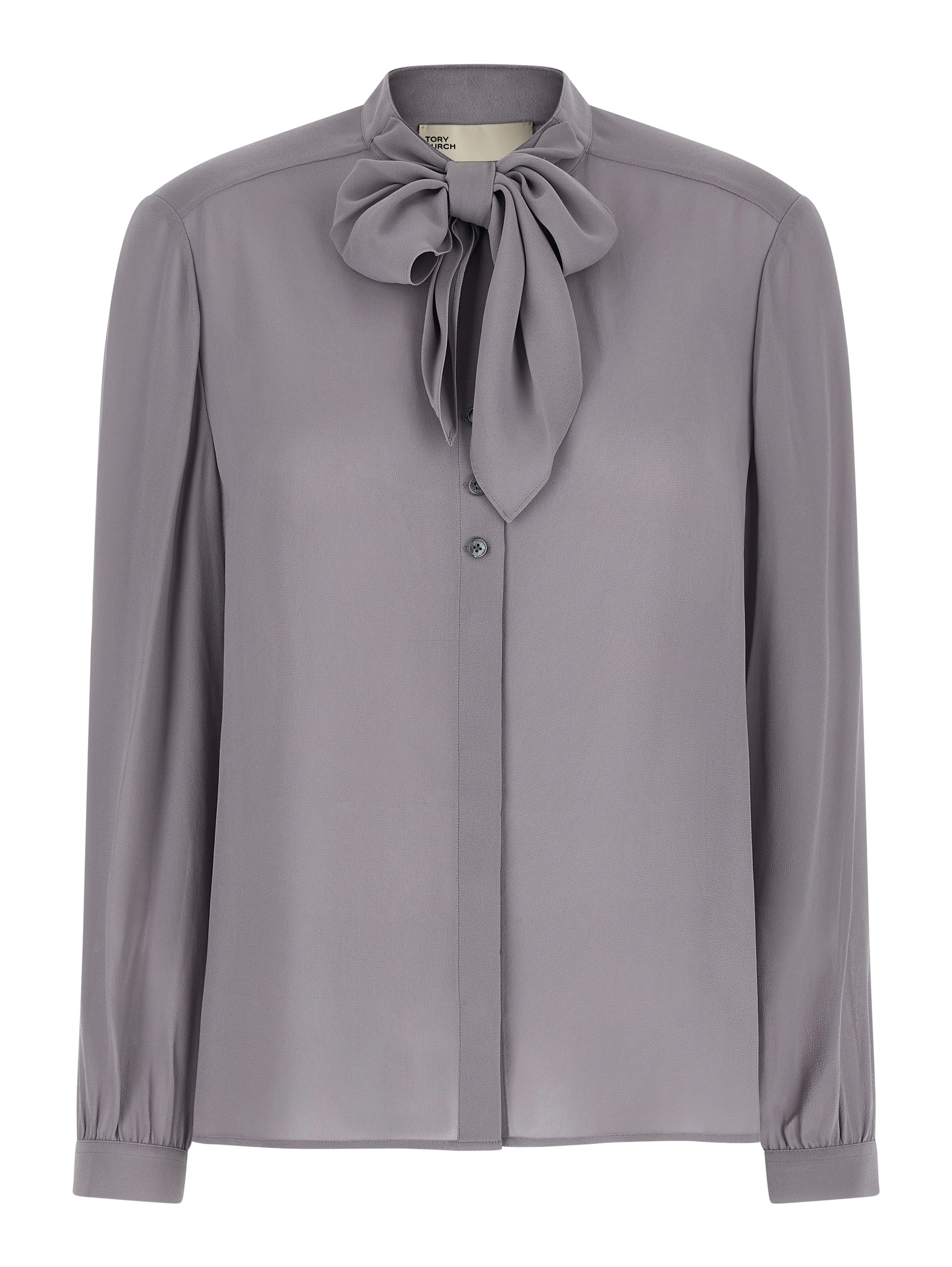 Gray Viscose Blouse