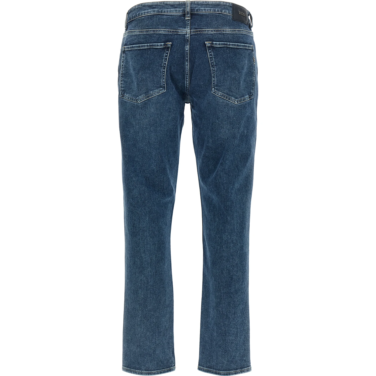 Blue Cotton Skinny Jeans