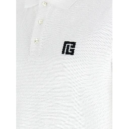 Bicolor Cotton Polo Shirt